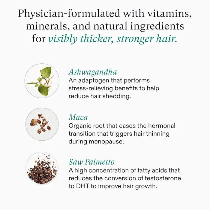 Nutrafol Women’s Balance Hair Growth Supplements | Clinically Tested for Thicker, Fuller Hair | 2-Month Supply with Refill Pouch for Women 45+