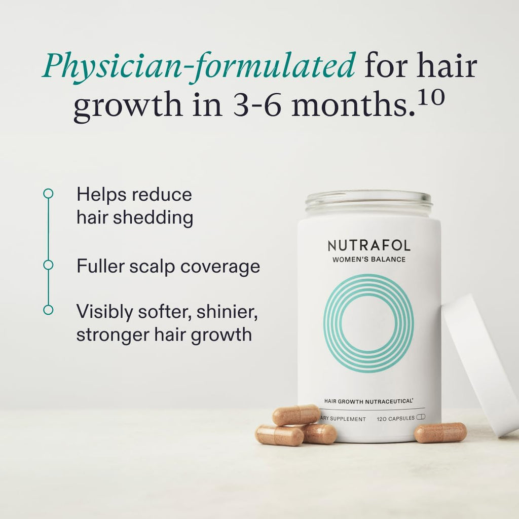 Nutrafol Women’s Balance Hair Growth Supplements - 1-Month Supply